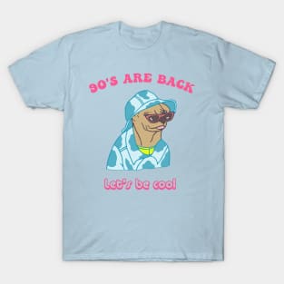 cool dog 90s back T-Shirt